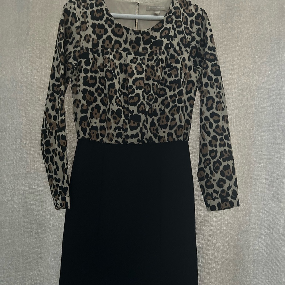 Banana Republic Leopard Print Mini Dress